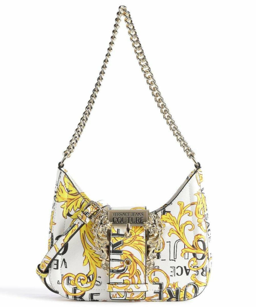 Bags * | Couture 01 Shoulder Bag Synthetic Versace Jeans Couture Discount Sale White