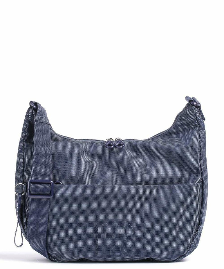 Bags * | Md20 Crossbody Bag Polyester Mandarina Duck Opening Sales Dark Blue