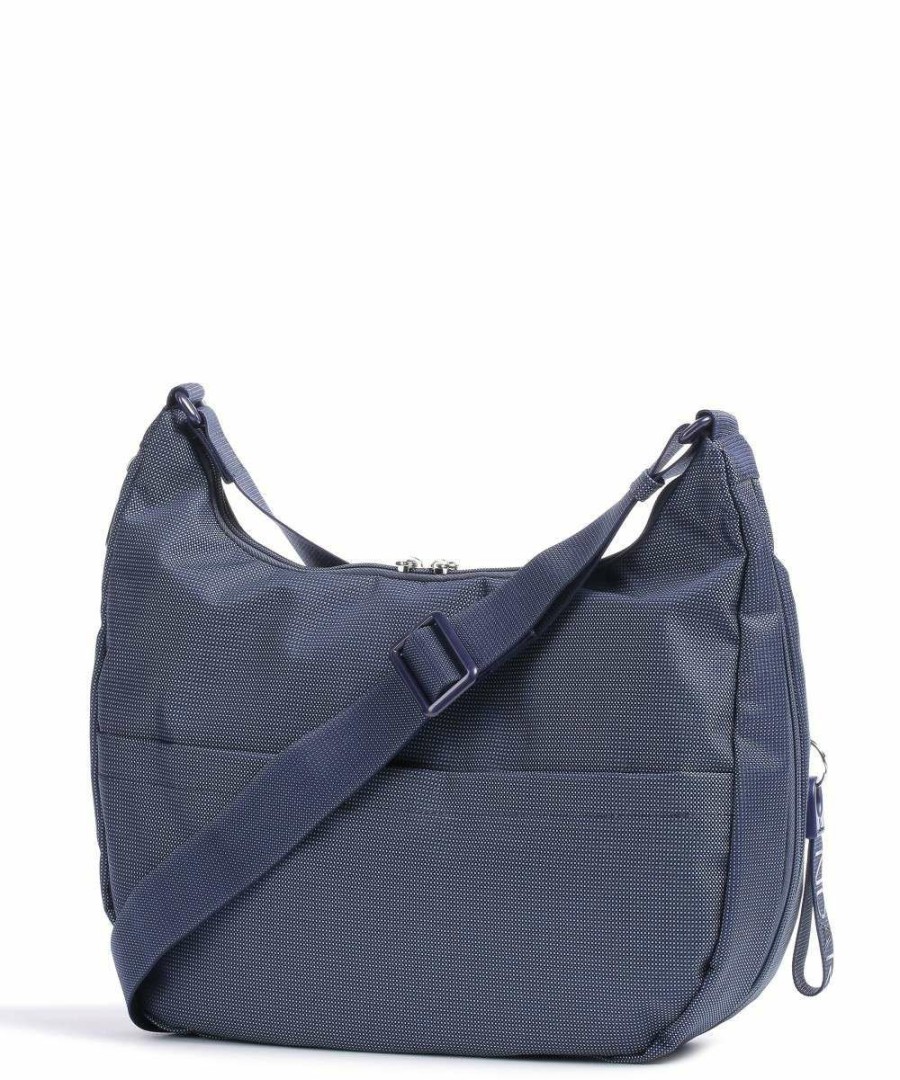 Bags * | Md20 Crossbody Bag Polyester Mandarina Duck Opening Sales Dark Blue