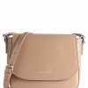 Bags * | Suave Even Crossbody Bag Cow Leather Lancaster Low Price Nude