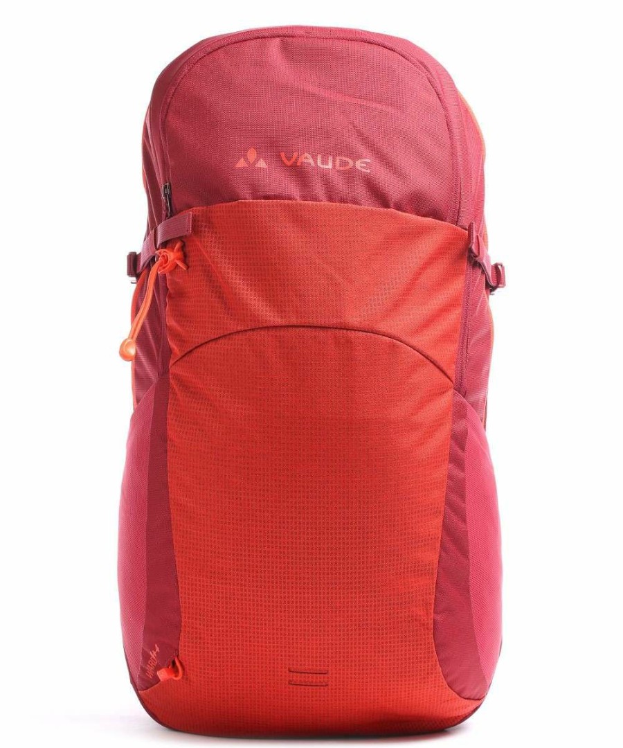 Backpacks * | Wizard 24+4 Backpack Recycled Polyester Vaude Opening Sales Red