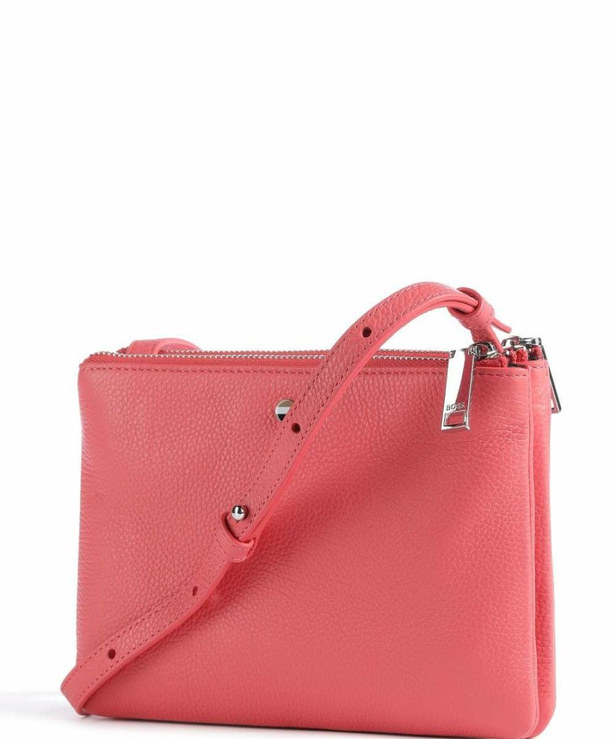 Bags * | Ivy Crossbody Bag Grained Cow Leather Boss Opening Sales Coral