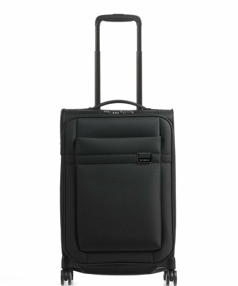 Luggage * | Airea Spinner (4 Wheels) 55 Cm Samsonite Latest Black