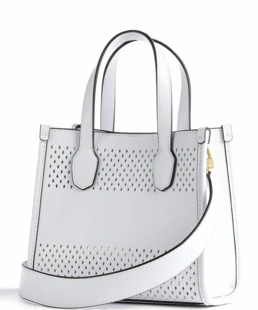 Bags * | Katey Crossbody Bag Synthetic Guess Discount Sale White