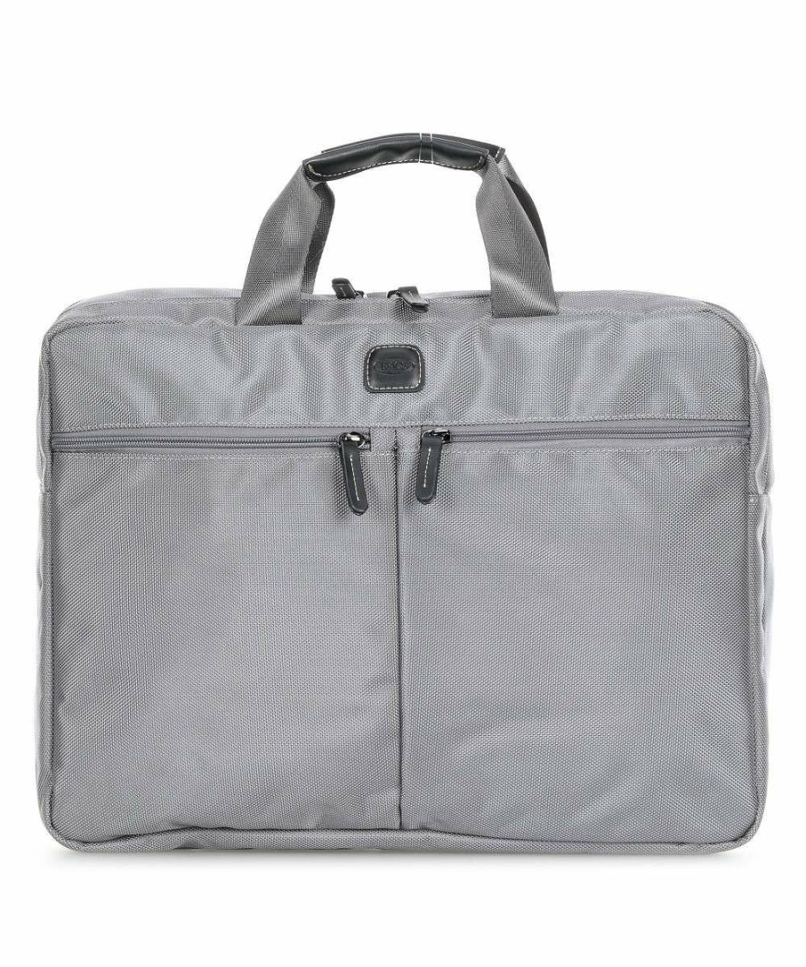 Business & Laptop * | Siena Briefcase Nylon Brics Clearance Grey