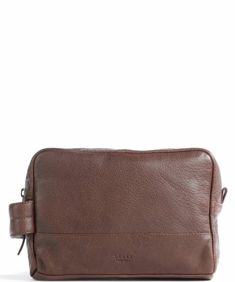 Luggage * | Damon Damon Toiletry Bag 22 Cm Still Nordic Discount Online Brown