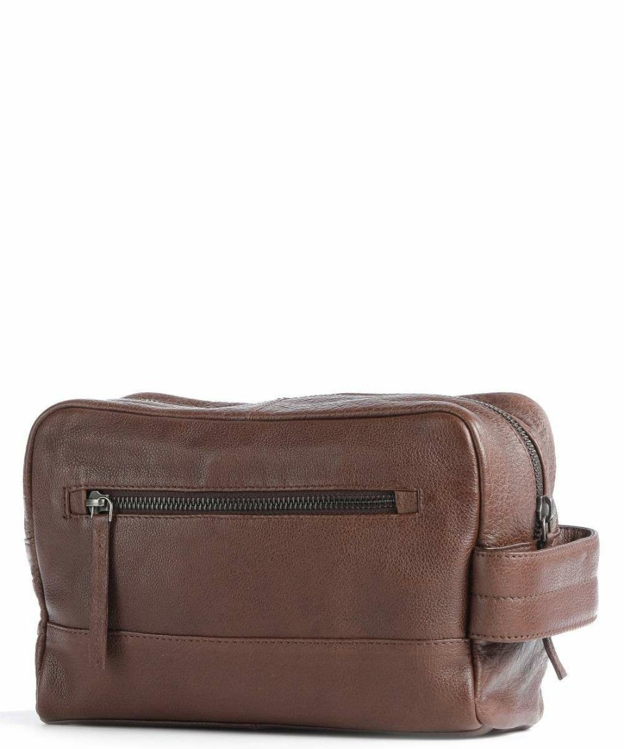 Luggage * | Damon Damon Toiletry Bag 22 Cm Still Nordic Discount Online Brown