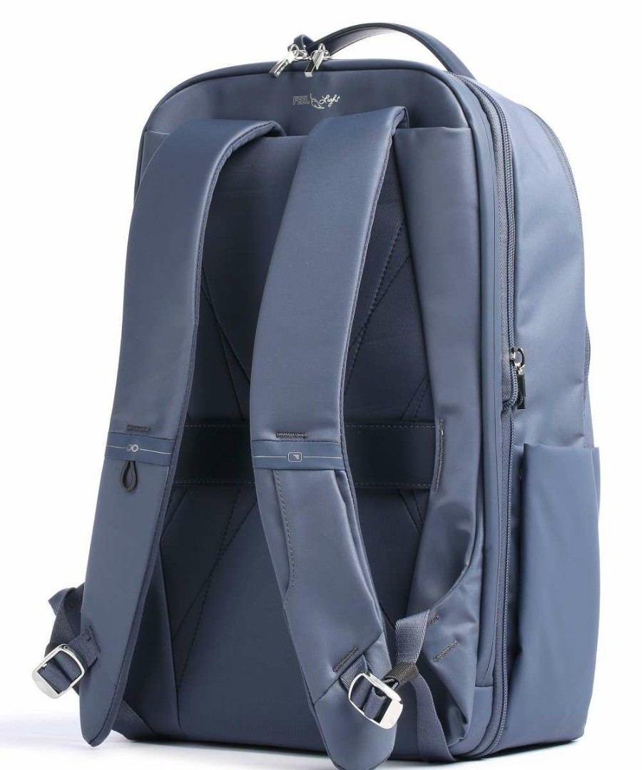 Backpacks * | Workationist Laptop Backpack 15 Synthetic, Recycled Polyester Samsonite Clearance Blue-Grey