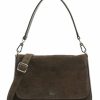 Bags * | Kaleido Lulu Shoulder Bag Brushed Cow Leather Abro Exclusive Design Olive-Green