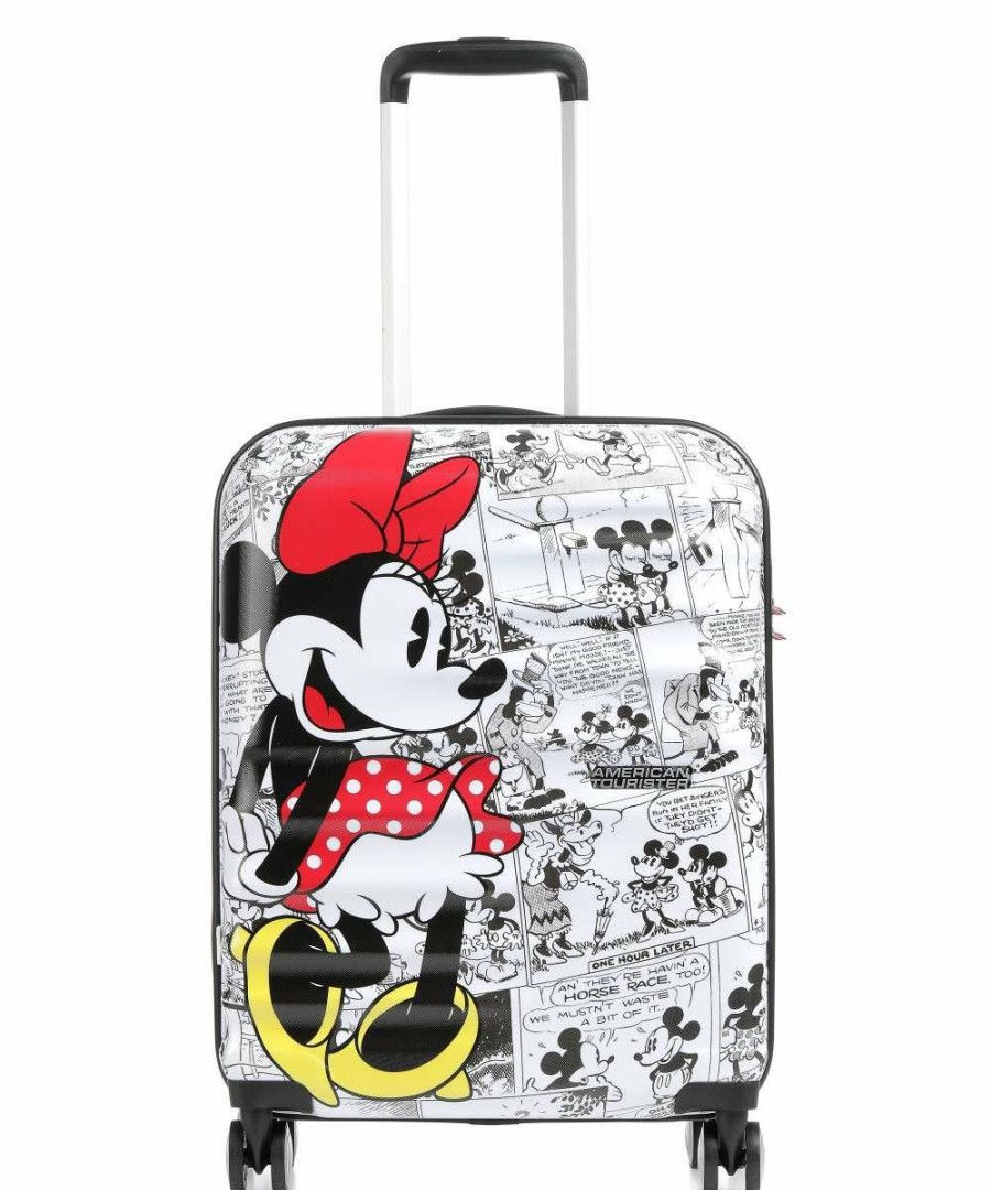 Luggage * | Wavebreaker Disney Spinner (4 Wheels) 55 Cm American Tourister Exclusive Design White