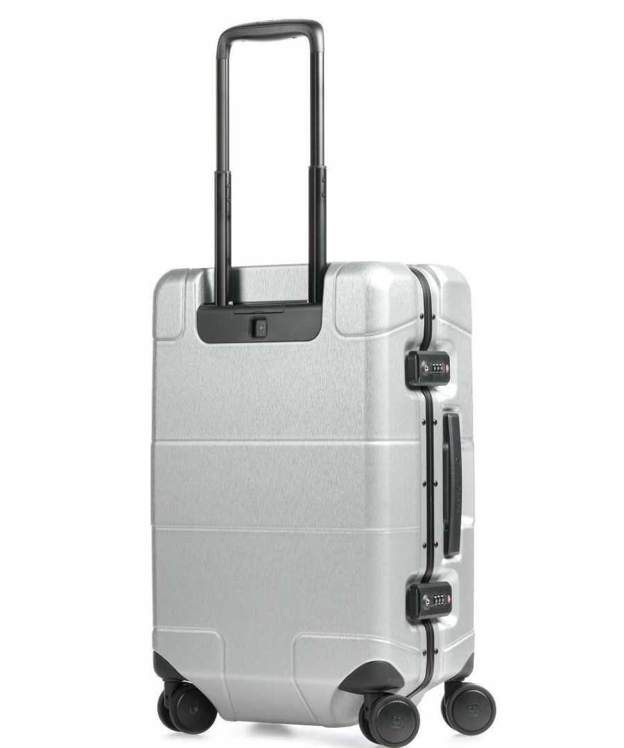 Luggage * | Lexicon Framed Spinner (4 Wheels) 55 Cm Victorinox Best Sellers Silver