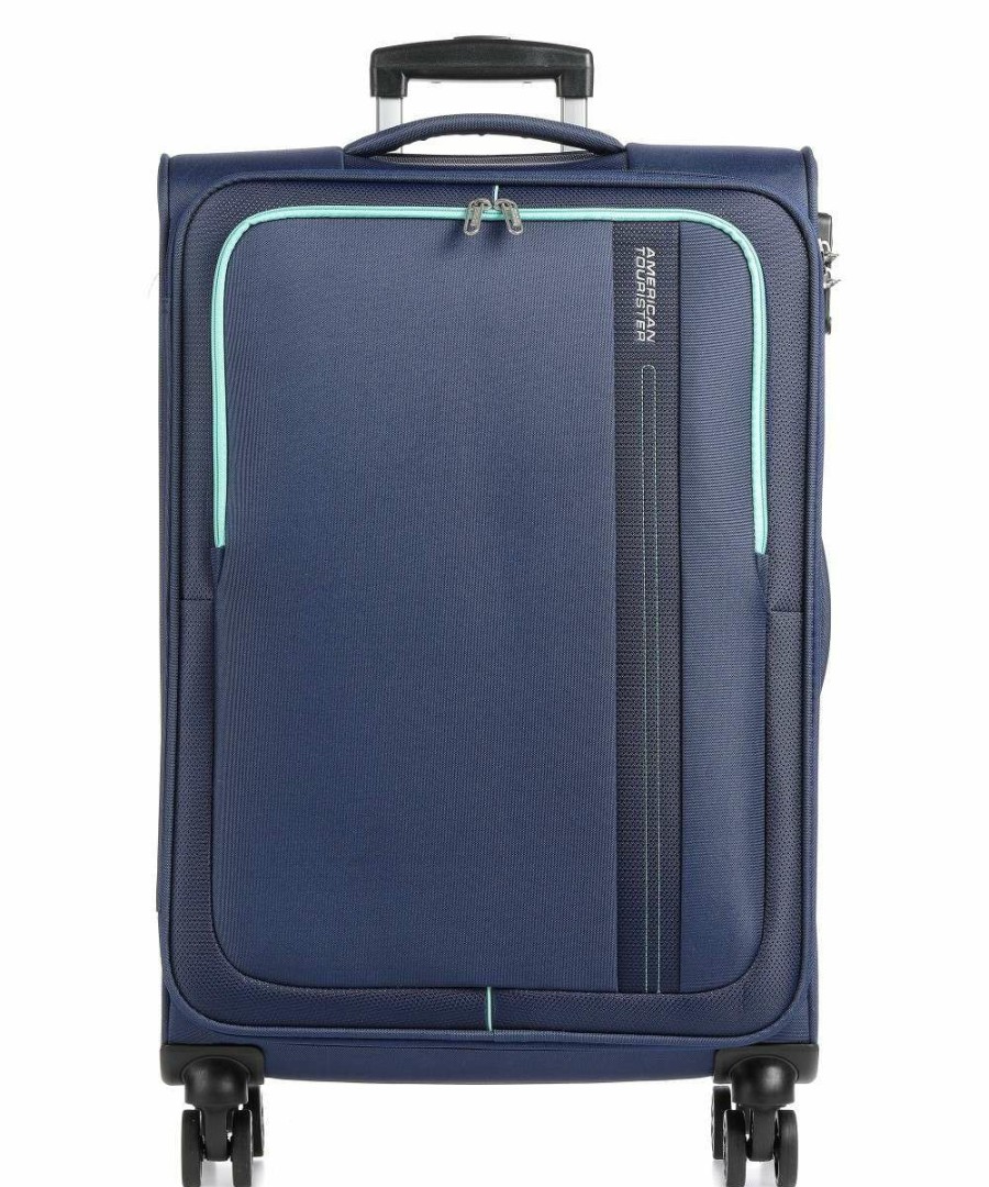 Luggage * | Sea Seeker Spinner (4 Wheels) 80 Cm American Tourister Latest Navy