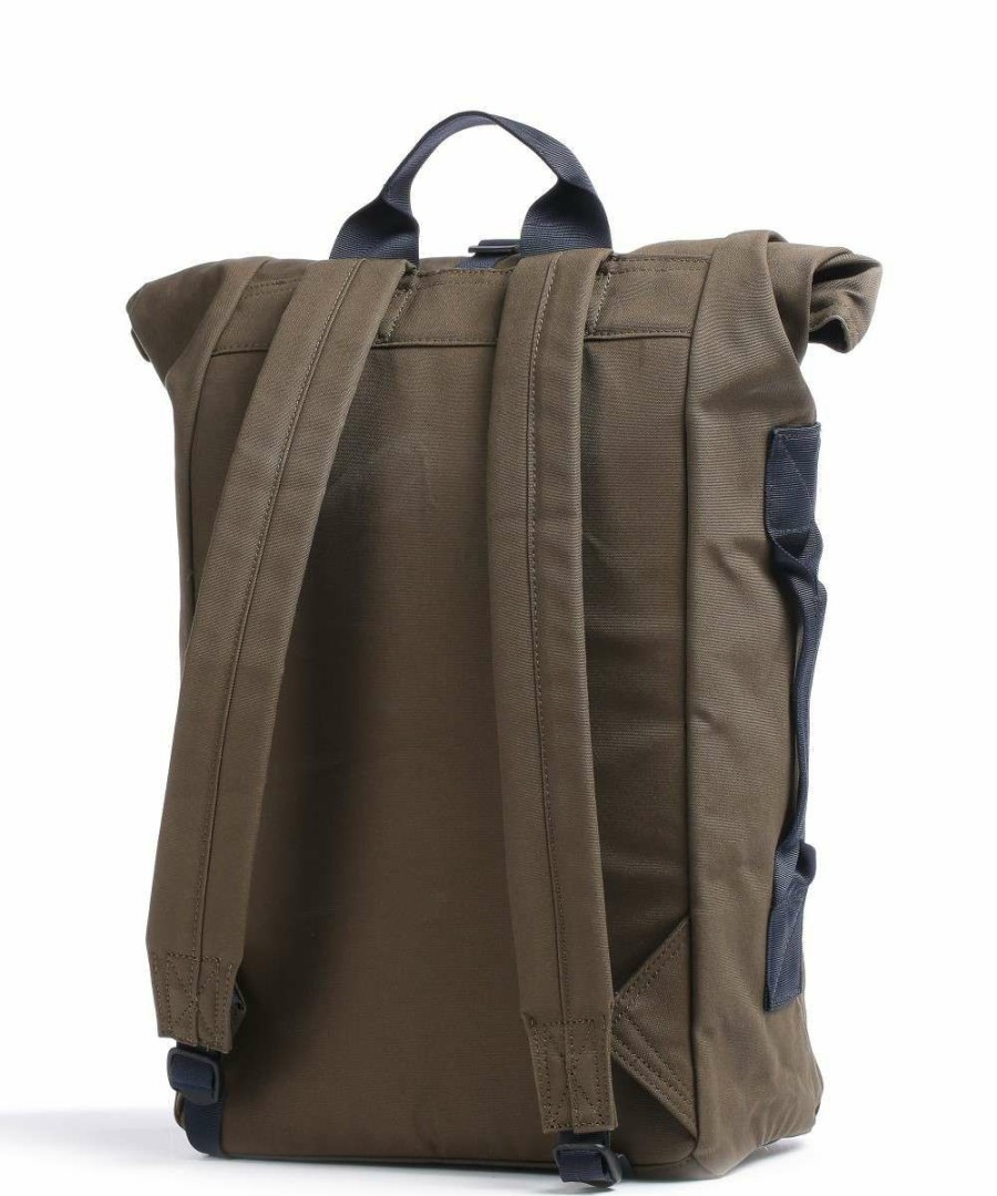 Backpacks * | Ground Dante Vegan Backpack Organic Cotton Sandqvist New Olive-Green