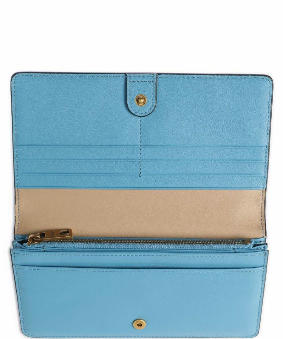 Accessories * | Sadie Tm Empire Slam Rfid Wallet Fine Grain Leather Liebeskind Shop Aqua